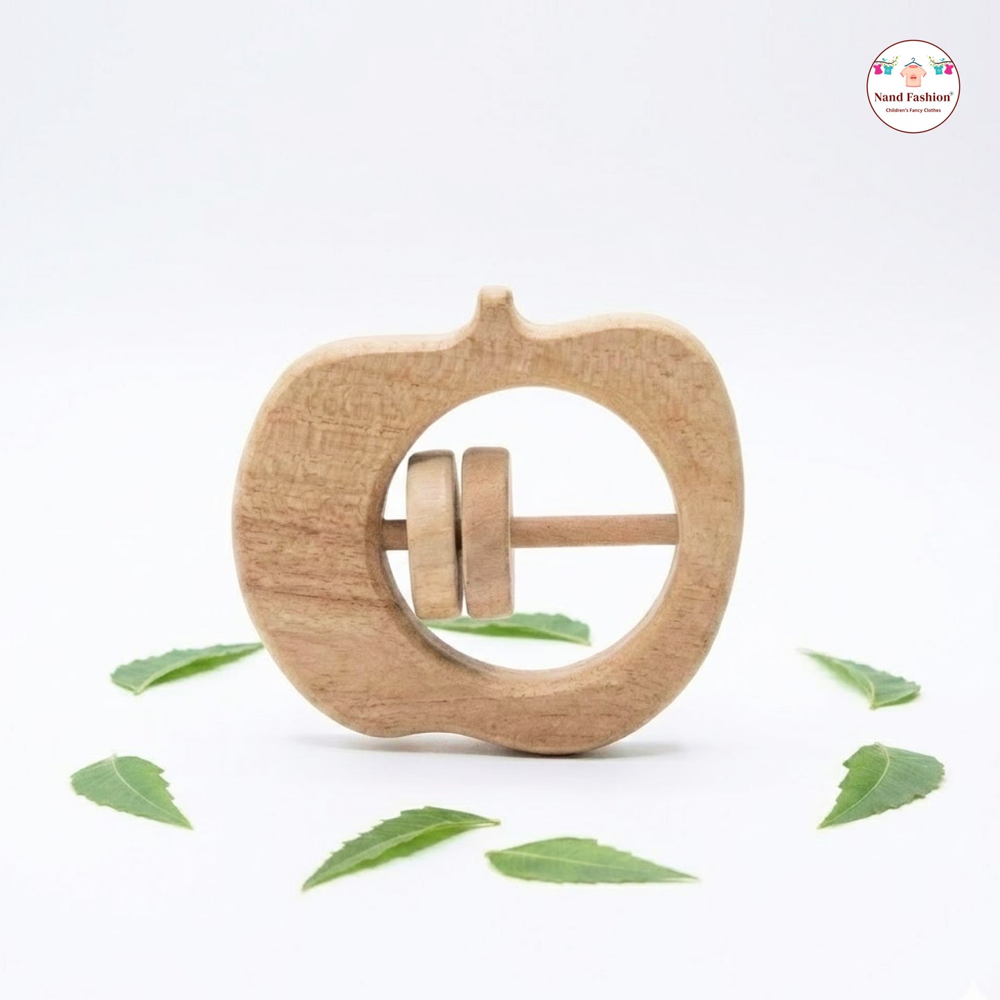 Neem Wood Baby Toys  | Organic & Eco-Friendly Wooden Toys | Teethers, Rattle & Push Toys | Safe for Newborns & Toddlers