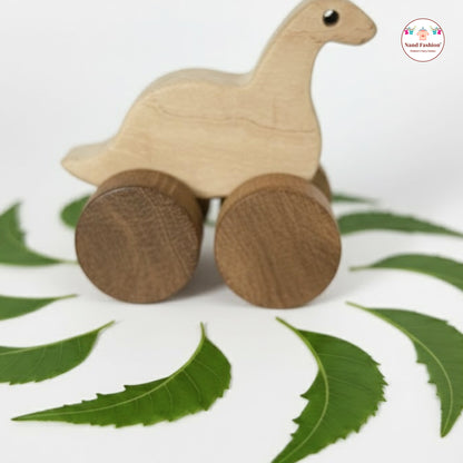 Neem Wood Baby Toys  | Organic & Eco-Friendly Wooden Toys | Teethers, Rattle & Push Toys | Safe for Newborns & Toddlers