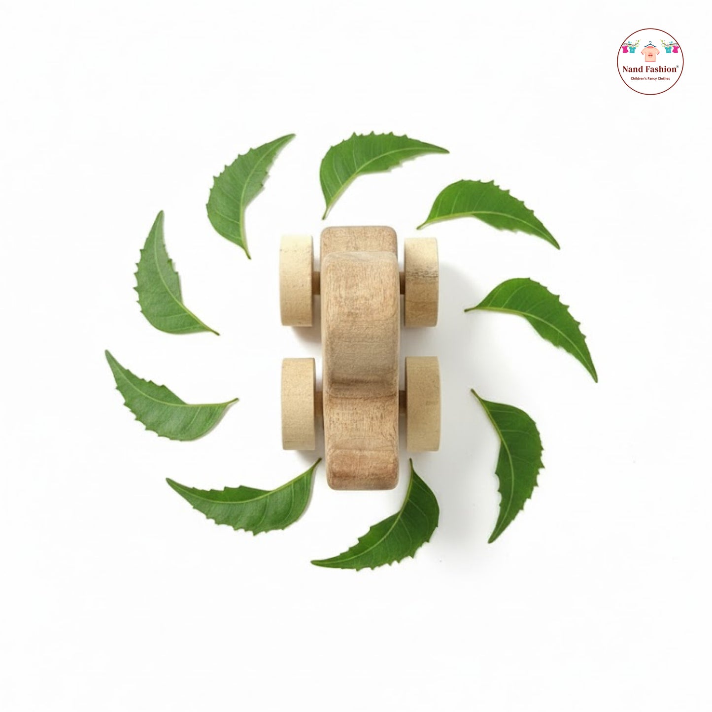Neem Wood Baby Toys  | Organic & Eco-Friendly Wooden Toys | Teethers, Rattle & Push Toys | Safe for Newborns & Toddlers