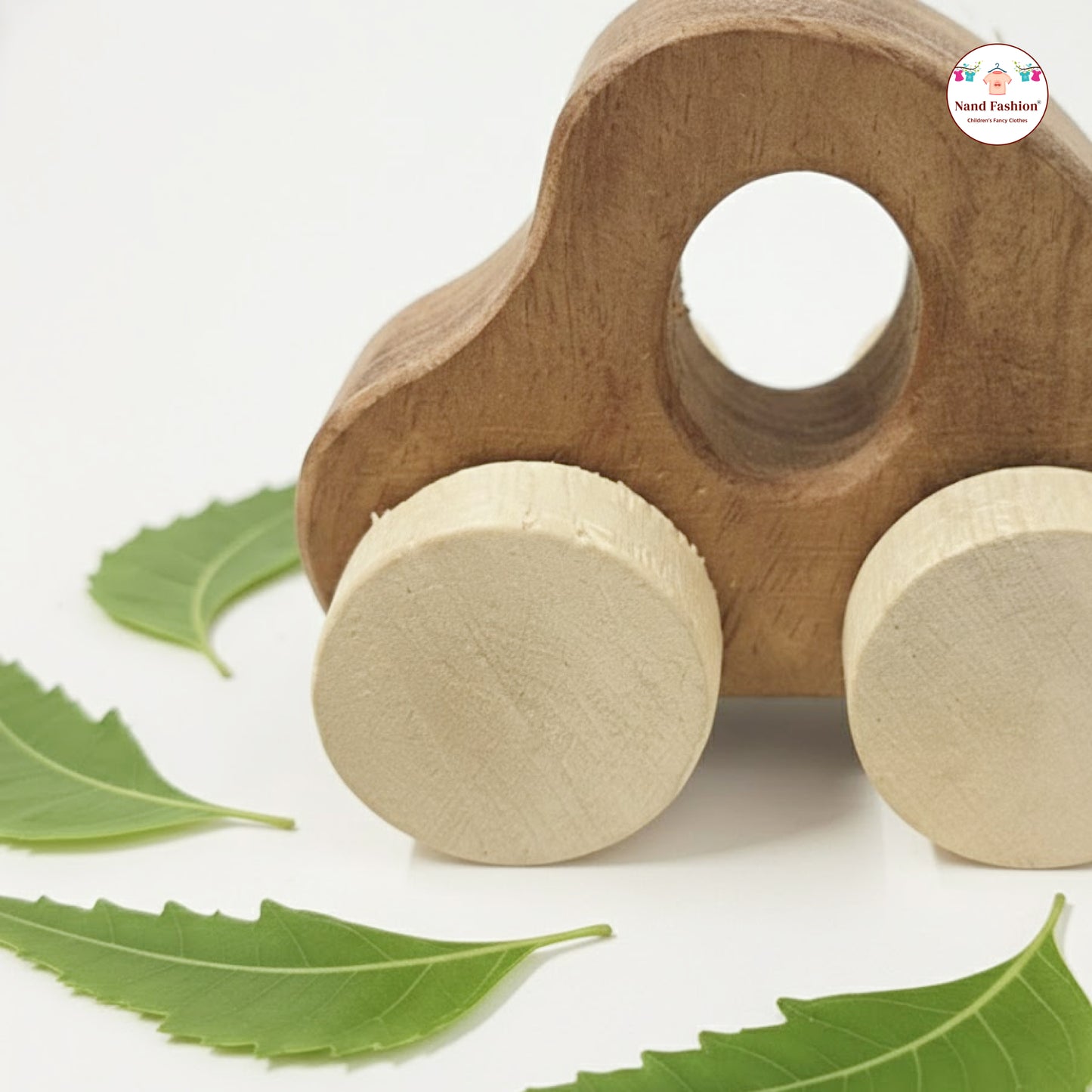Neem Wood Baby Toys  | Organic & Eco-Friendly Wooden Toys | Teethers, Rattle & Push Toys | Safe for Newborns & Toddlers