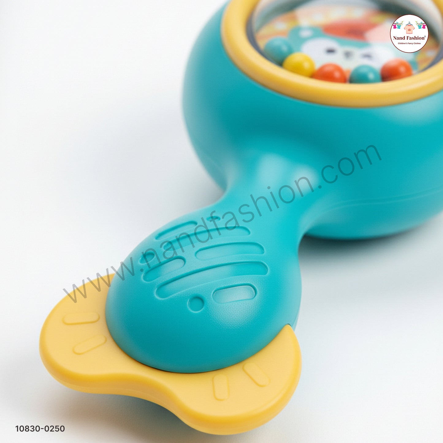 Baby Sand Hammer Rattle Toy with Soft Sound | Easy-Grip Musical Toy for Infants (0+ Months)