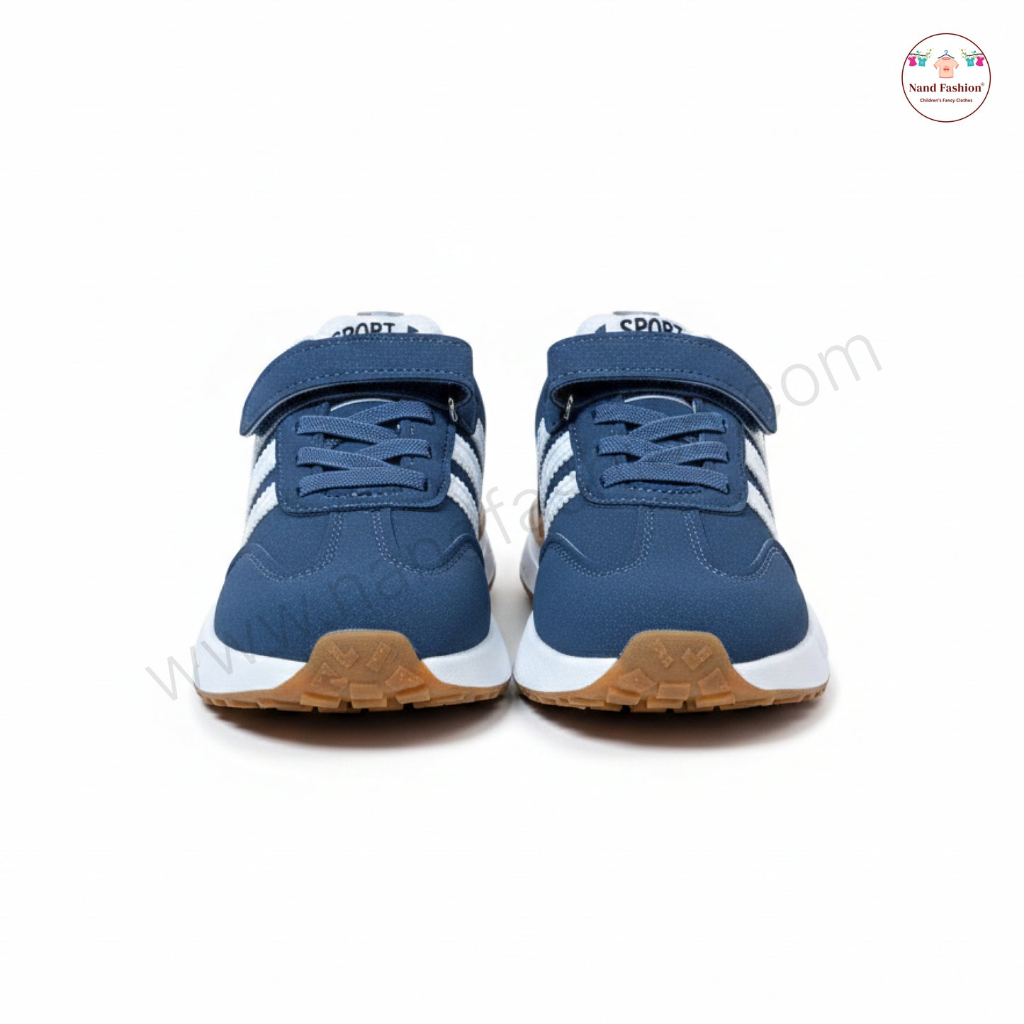classic blue kids sports sneaker