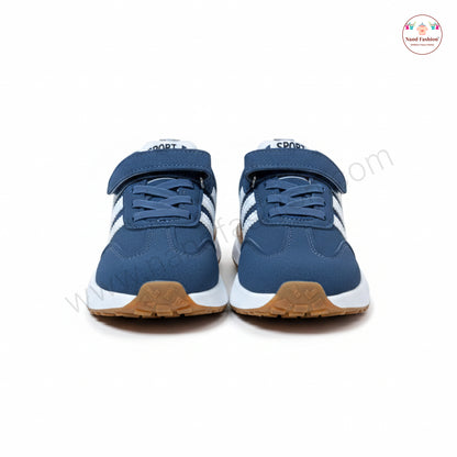 classic blue kids sports sneaker