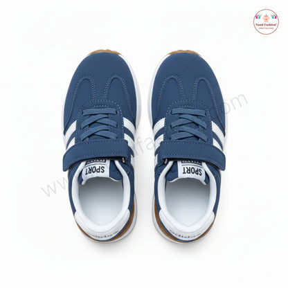 classic blue kids sports sneaker