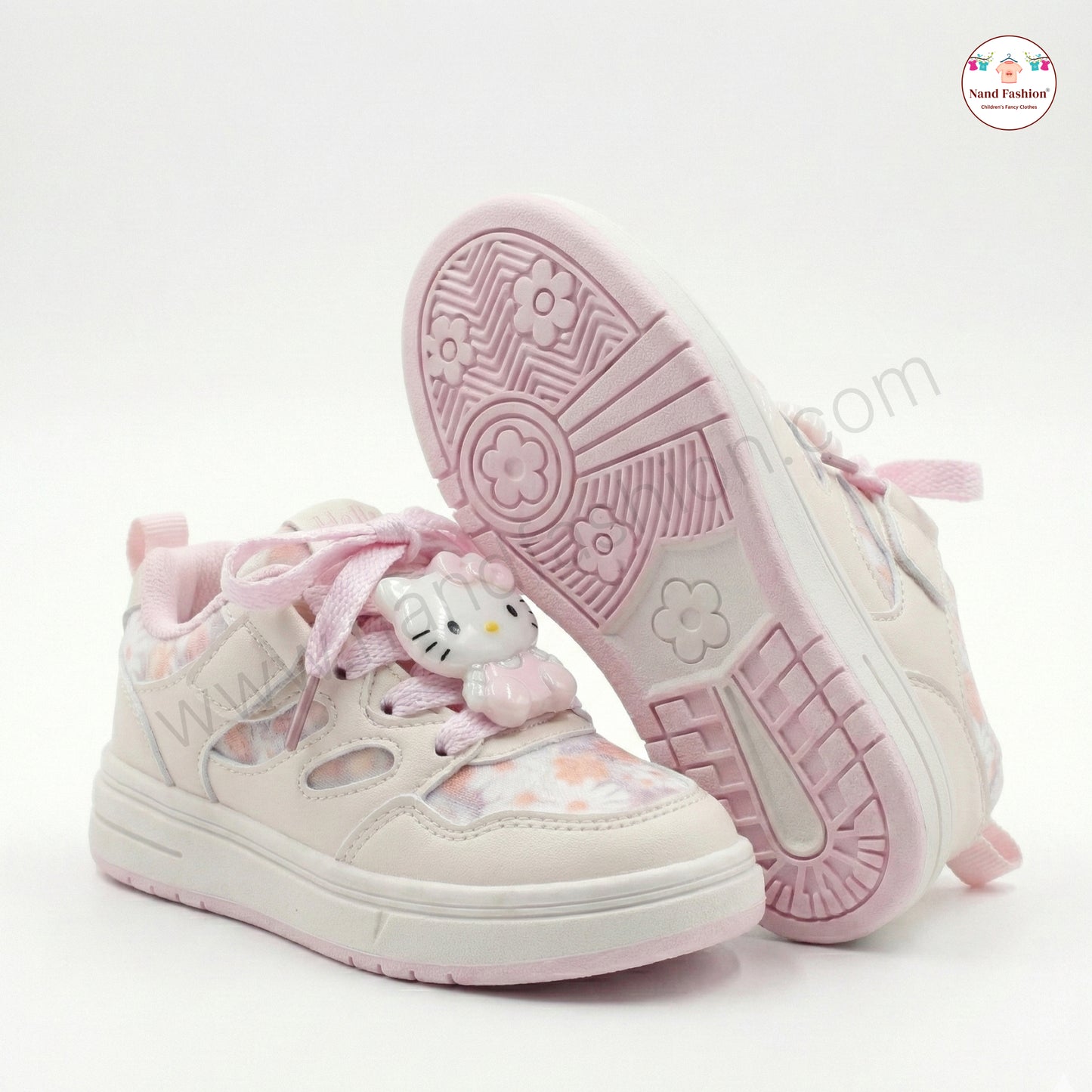 Hello Kitty-Inspired Sneakers for Girls