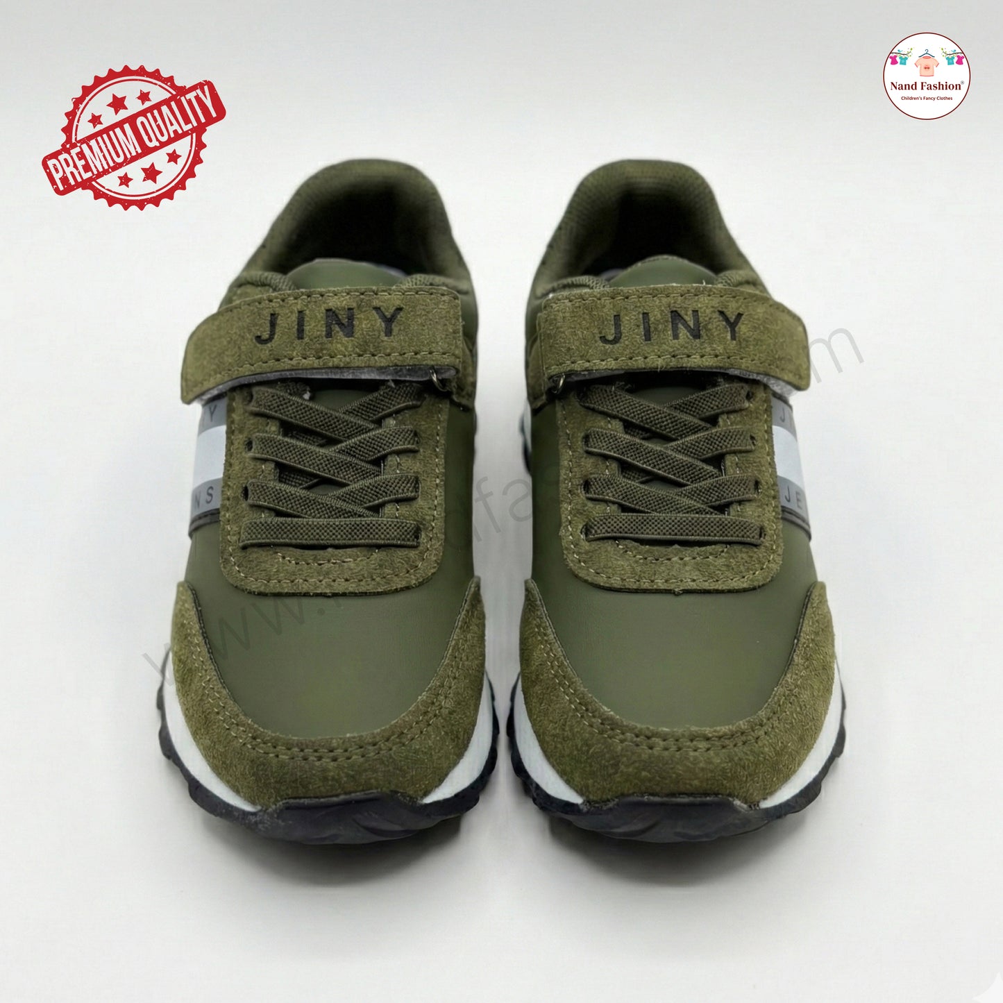 Stylish Kids Green Sneakers