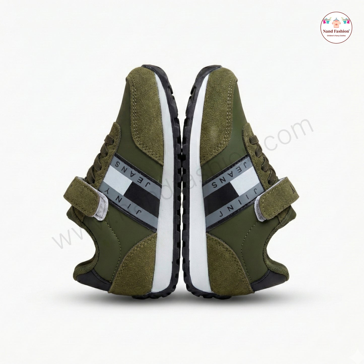 Stylish Kids Green Sneakers