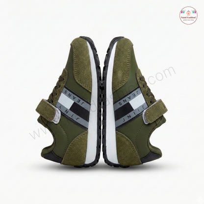 Stylish Kids Green Sneakers