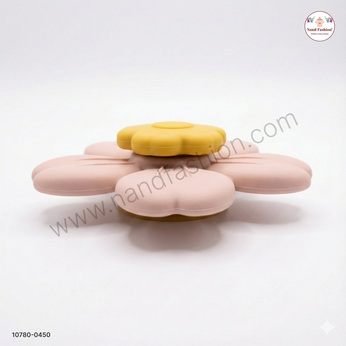 Flower-Shaped Silicone Baby Teether | Soft & Safe Teething Toy for Infants