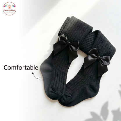 Premium Stockings with Bow Detail
