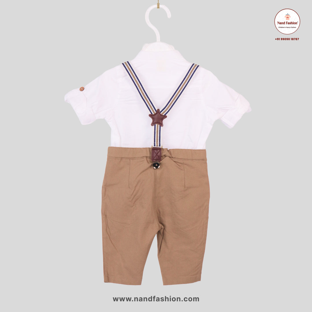 Kids Suspenders Pair With Cotton Fabrics