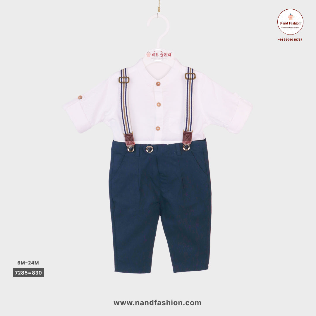 Kids Suspenders Pair With Cotton Fabrics
