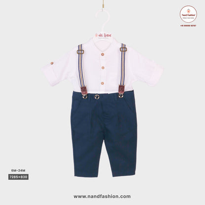 Kids Suspenders Pair With Cotton Fabrics