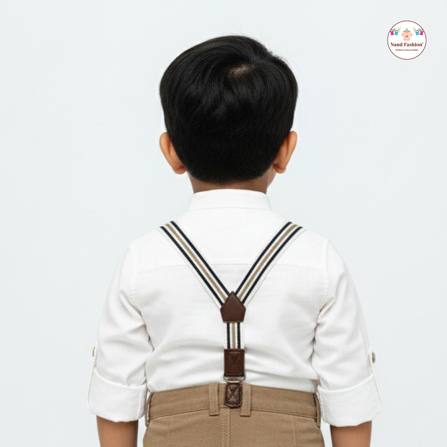 Kids Suspenders Pair With Cotton Fabrics