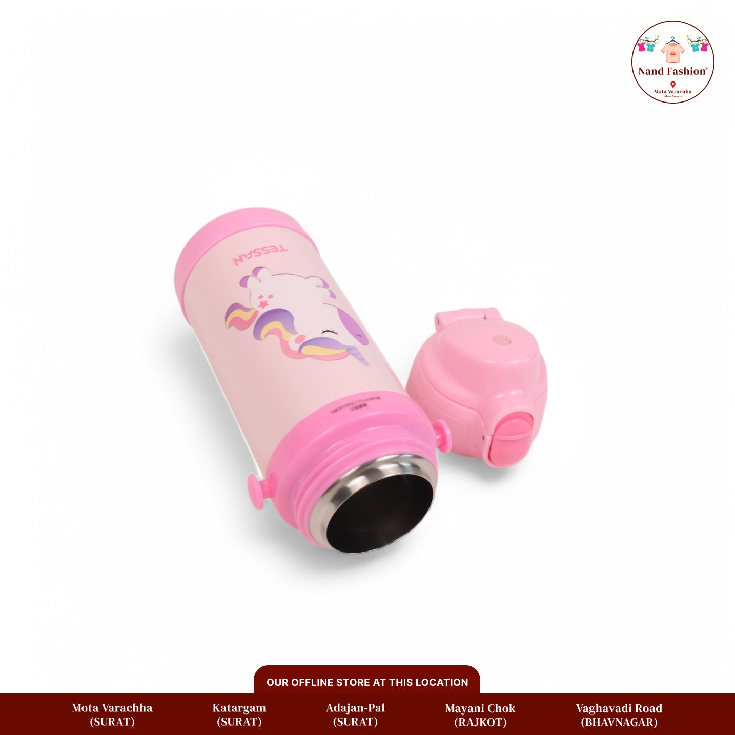 Adorable Unicorn Sipper Bottle for Kids - Anti-Leak,Perfect for School & Birthday Gifts (600 ML)