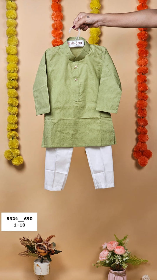 Mahendi Green Kurta
