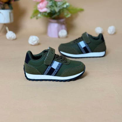 Stylish Kids Green Sneakers