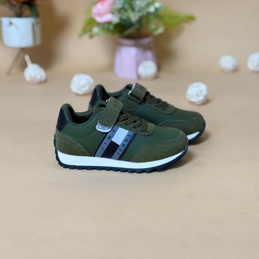Stylish Kids Green Sneakers