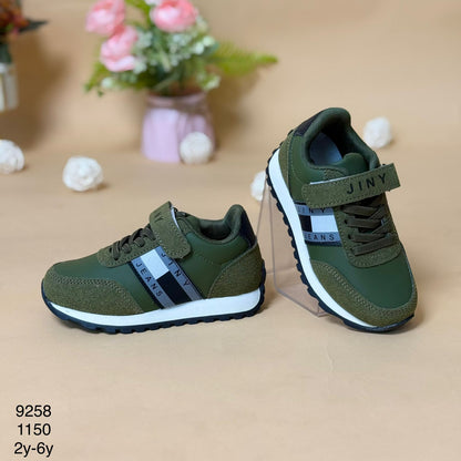 Stylish Kids Green Sneakers