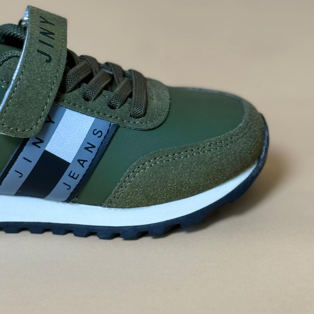 Stylish Kids Green Sneakers