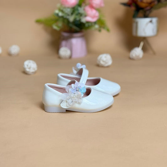 Toddler Fancy Shoes with Flowers