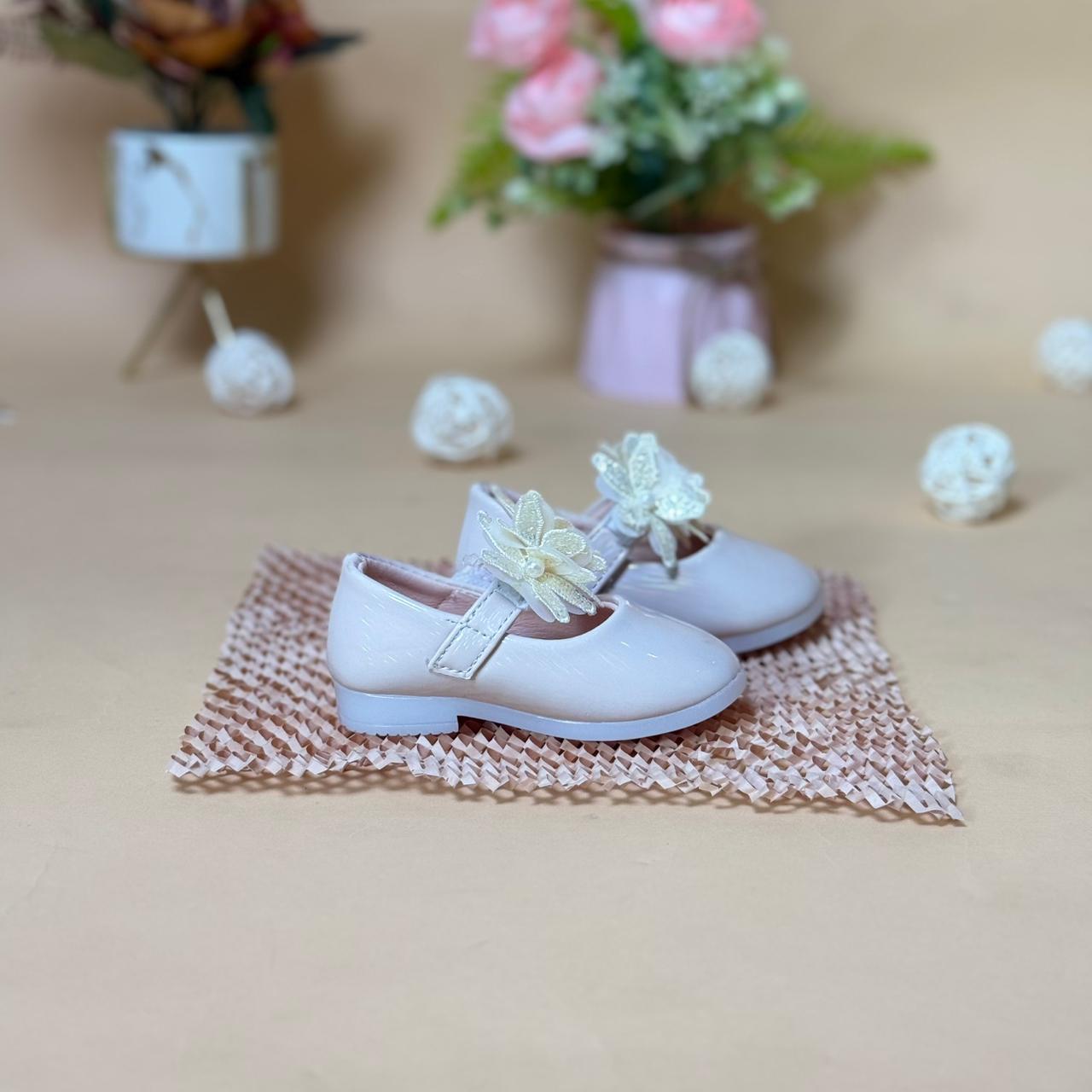 floral embellished baby girl Sandals