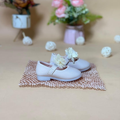 floral embellished baby girl Sandals
