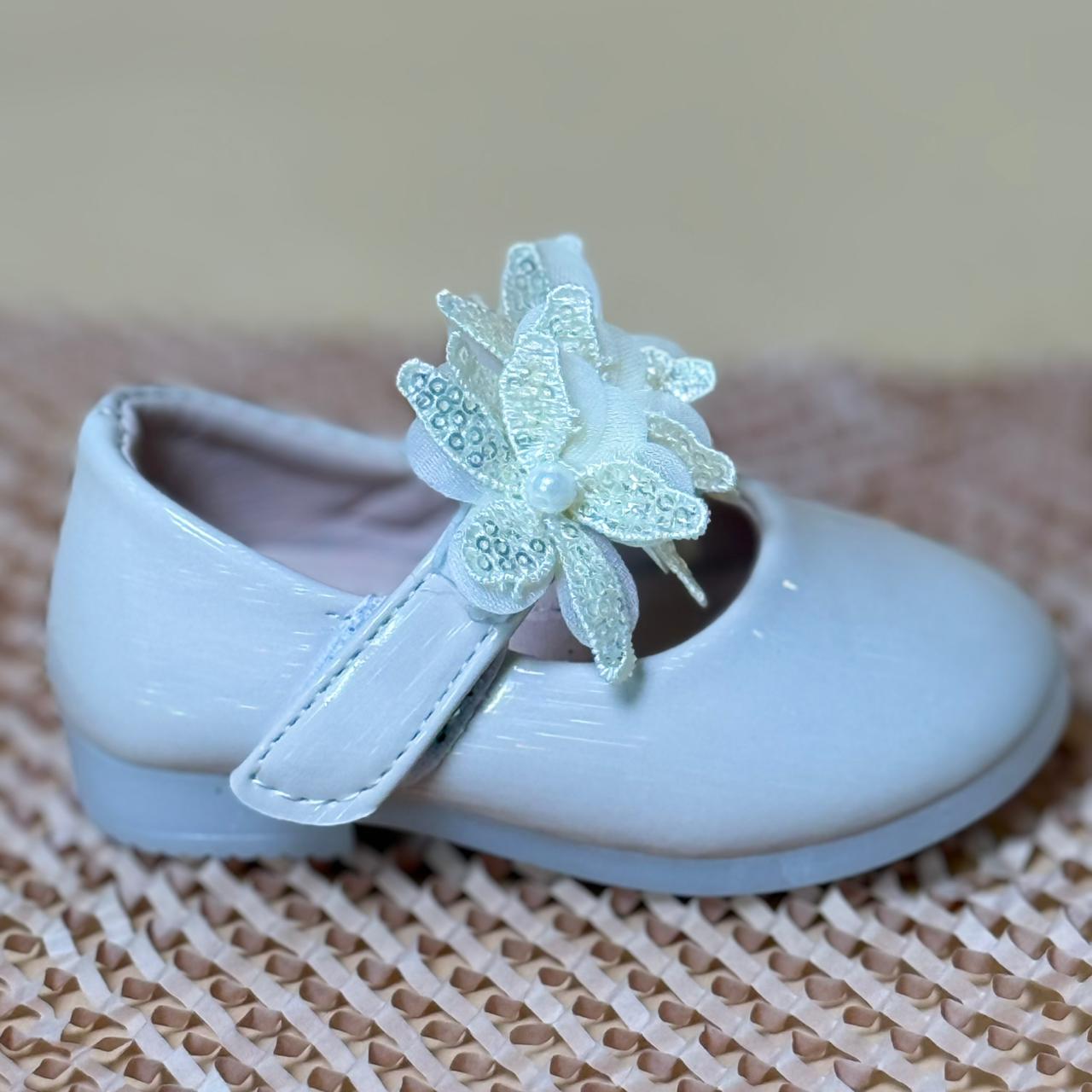 floral embellished baby girl Sandals