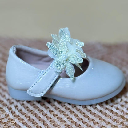 floral embellished baby girl Sandals