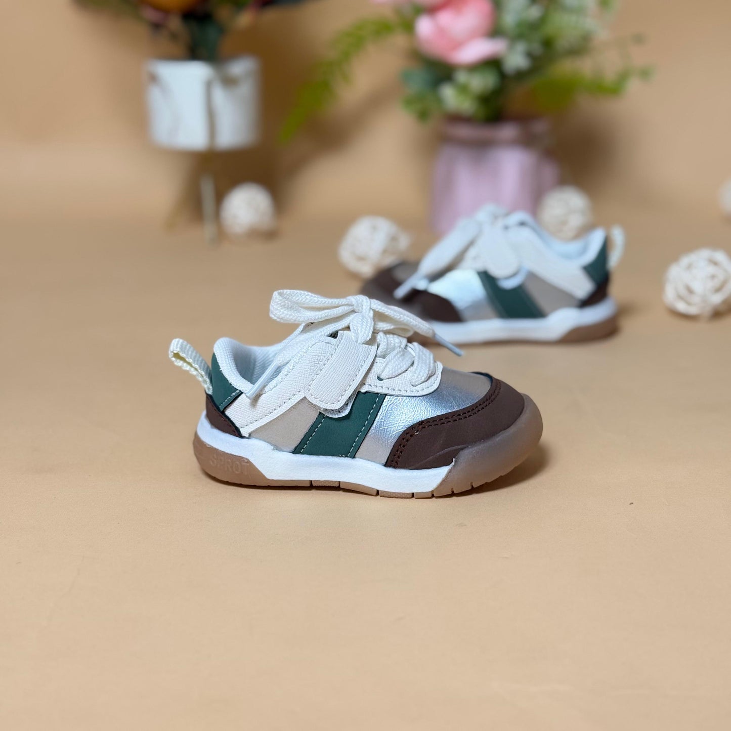 cute sporty sneaker for babies and toddlers