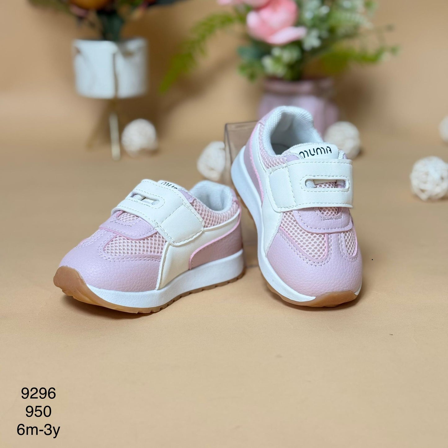 Baby Pink Sneakers