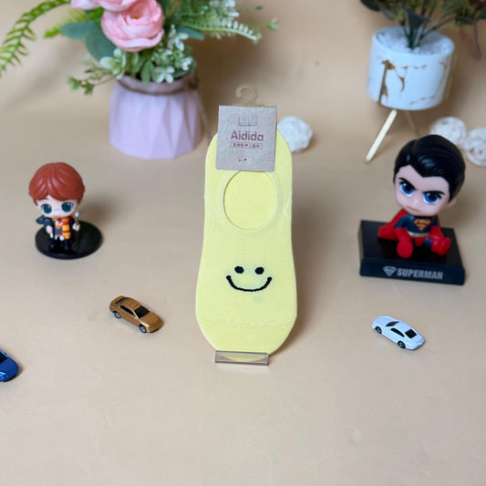 Kids Smiley Loafer Socks