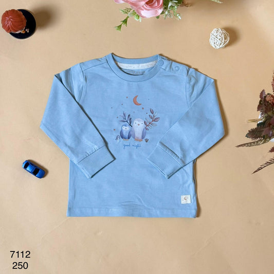 Blue Full Sleeve Sweatshirt