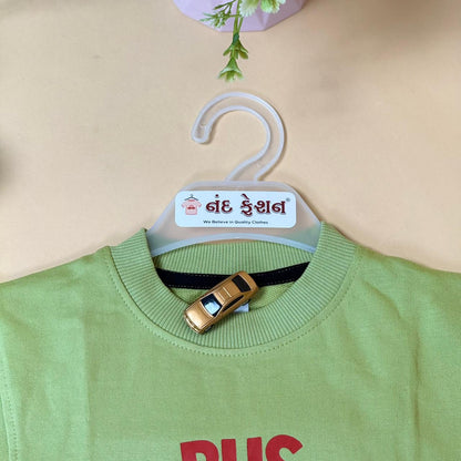 Drop Shoulder “Bus Junkies” T-Shirt