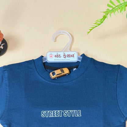 Drop Shoulder"BMX Street Style"T-Shirt