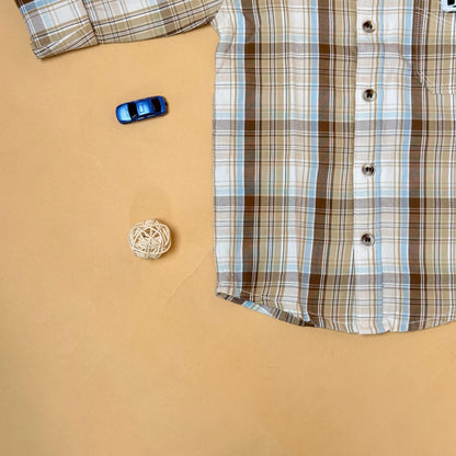 Classic Checkered Kids Shirt