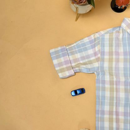 Classic Checkered Kids Shirt