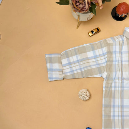 Classic Checkered Kids Shirt