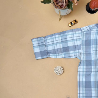 Classic Checkered Kids Shirt