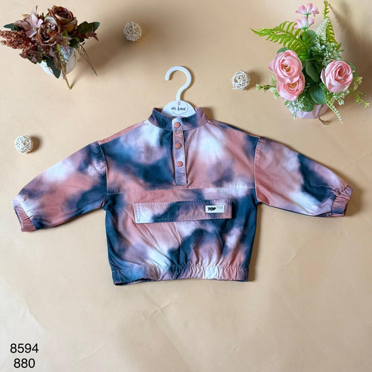 Trendy Tie-Dye Kids Shirt