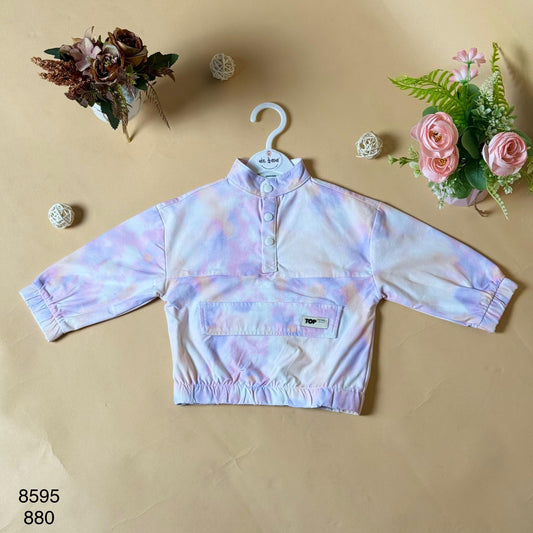 Soft Pastel Tie-Dye Kids Shirt