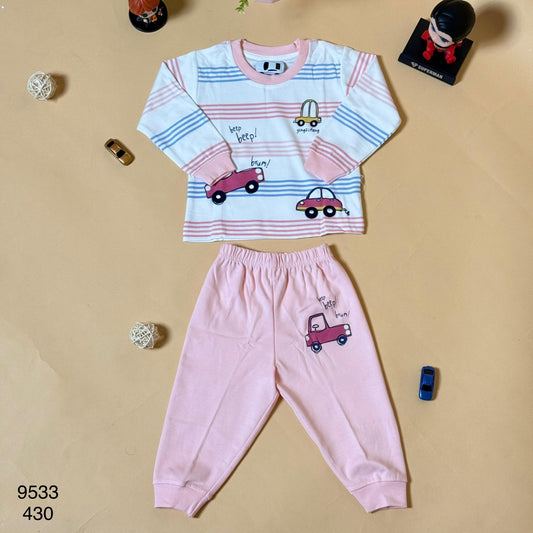 “Beep Beep” Car Print Lenghi Pair