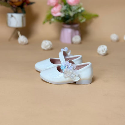 Toddler Fancy Shoes with Flowers