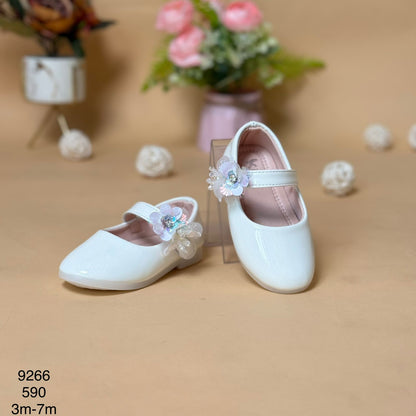 Toddler Fancy Shoes with Flowers