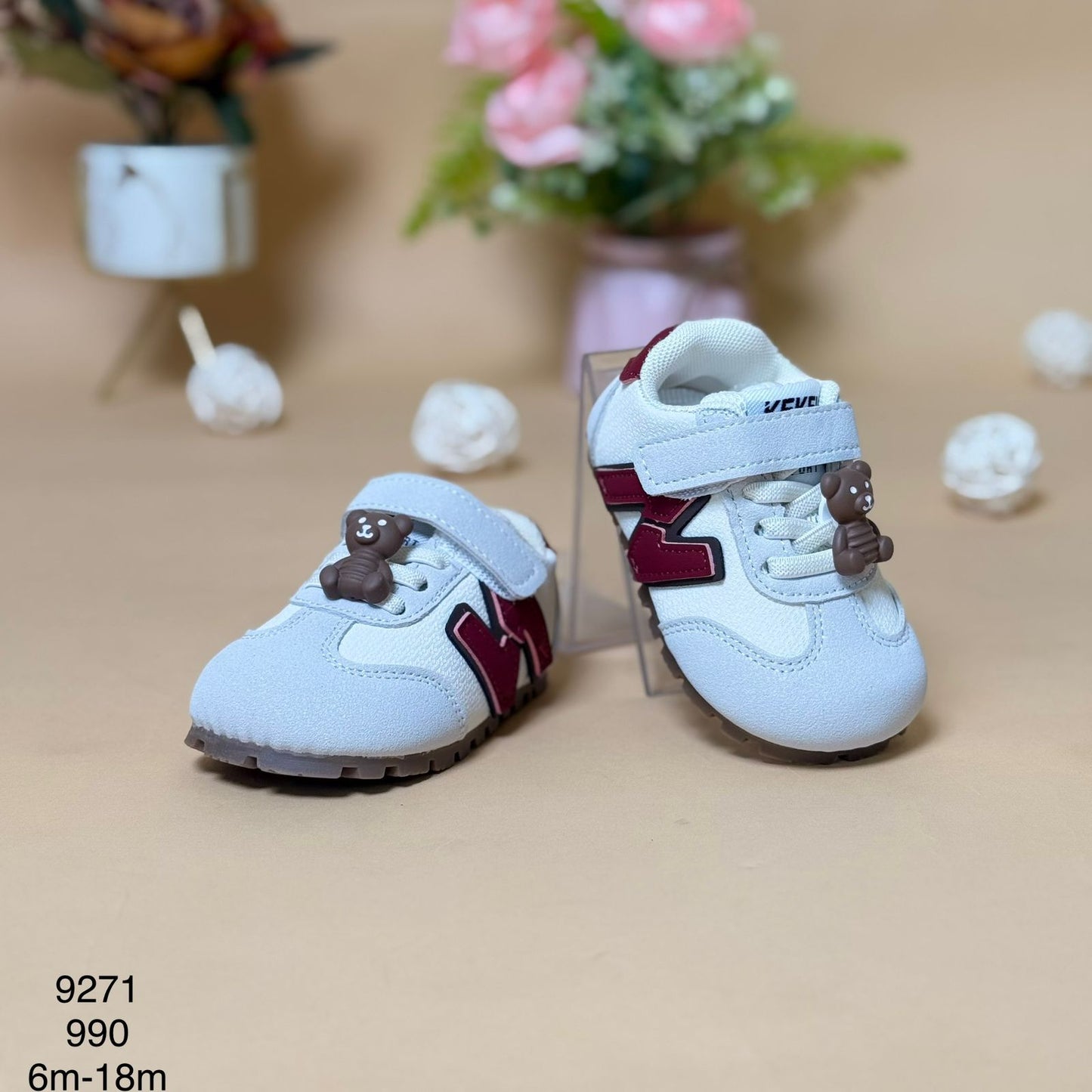Kids Teddy Bear Sneakers
