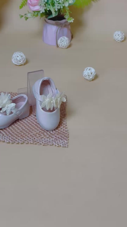 floral embellished baby girl Sandals