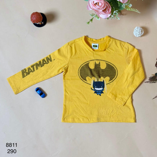 Batman Printed Full Sleeve T-Shirt